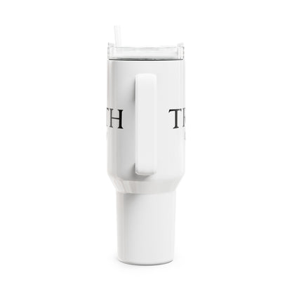 40oz Insulated Tumbler with Handle - Stylish Travel Mug for Hot & Cold Beverages