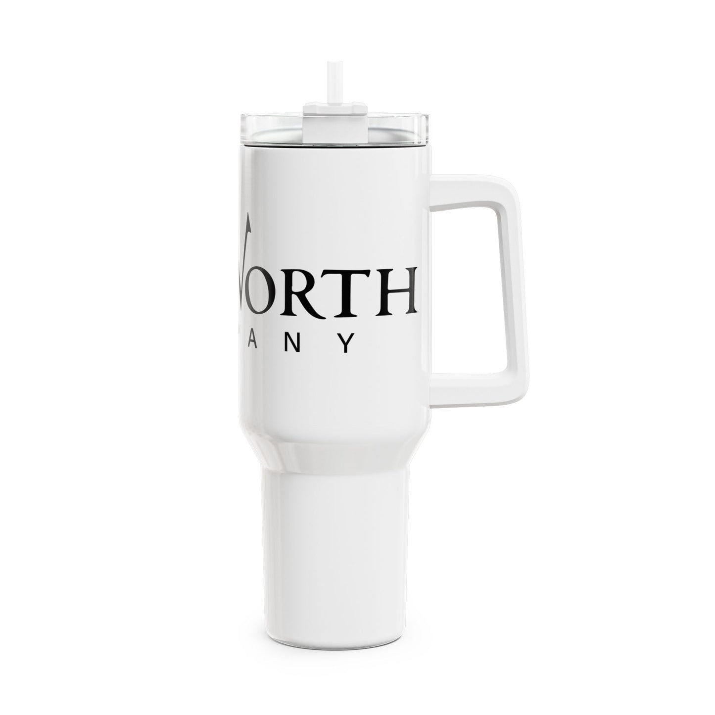 40oz Insulated Tumbler with Handle - Stylish Travel Mug for Hot & Cold Beverages